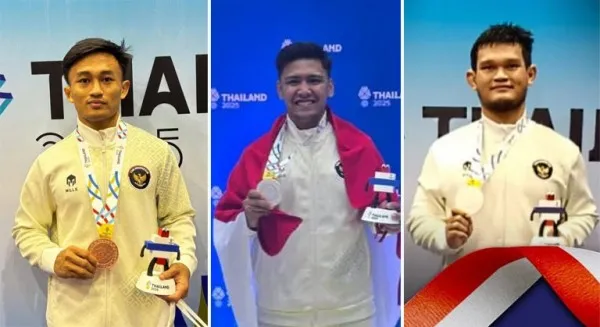 Tiga Atlet Kaltim Raih Penghargaan Perwira TNI Usai Sukses di SEA Games 2025