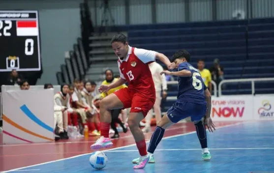 Tim Futsal Putri Indonesia Terpaksa Puas dengan Hasil Imbang 4-4 Melawan Malaysia