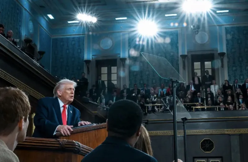 Schumer Sebut Pidato Trump di Kongres Sebagai Ilusi dan Penuh Retorika