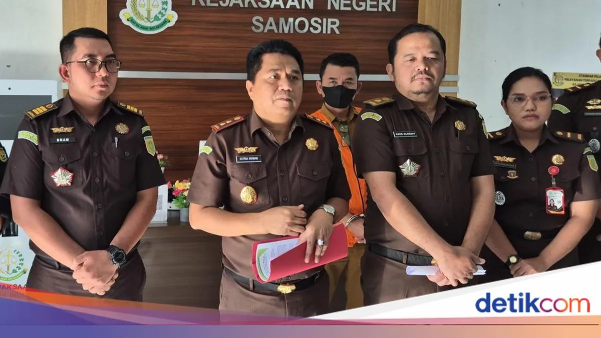 Kadis Samosir Ditahan Terkait Kasus Korupsi Bantuan Bencana Rp 1,5 Miliar