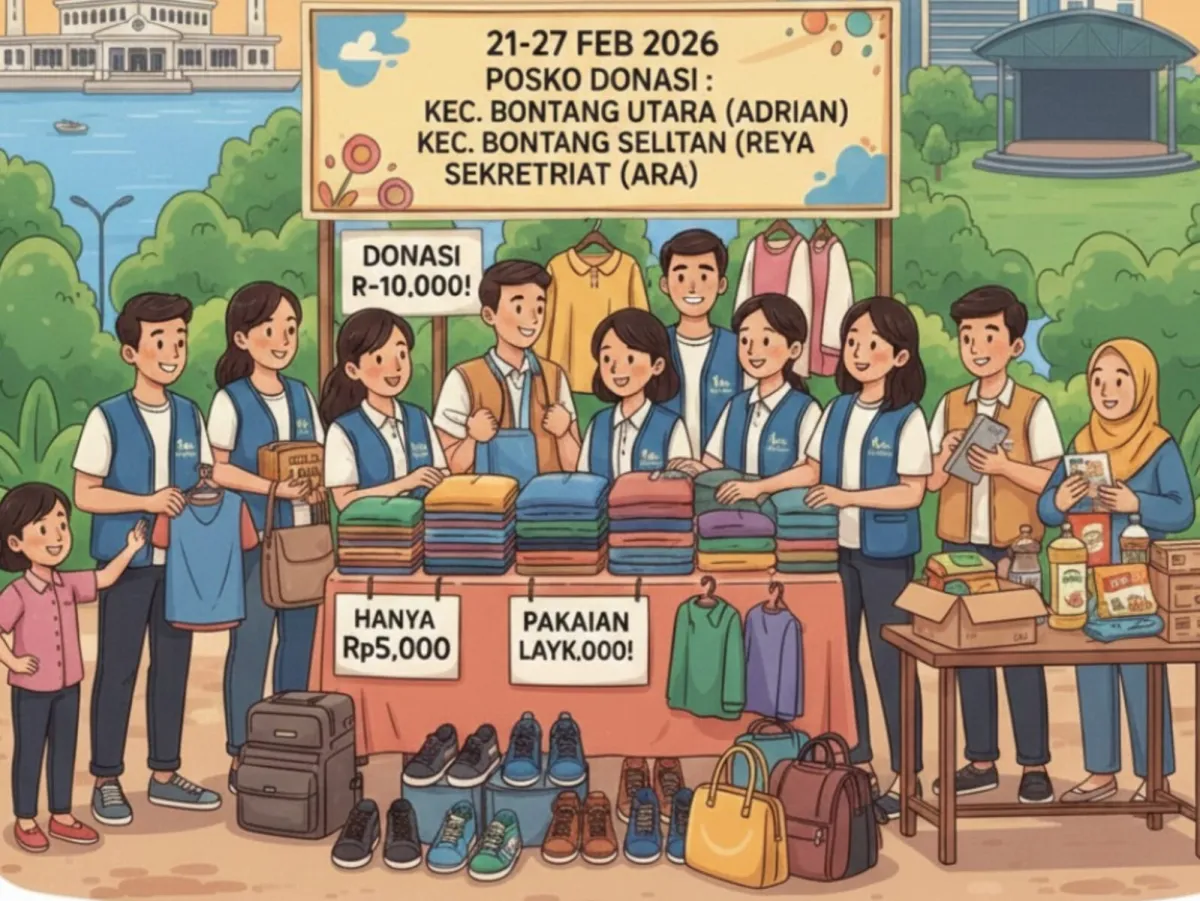 Forum Anak Kota Bontang Selenggarakan Acara ‘Charity & Fun’ untuk Donasi Pakaian Layak Pakai