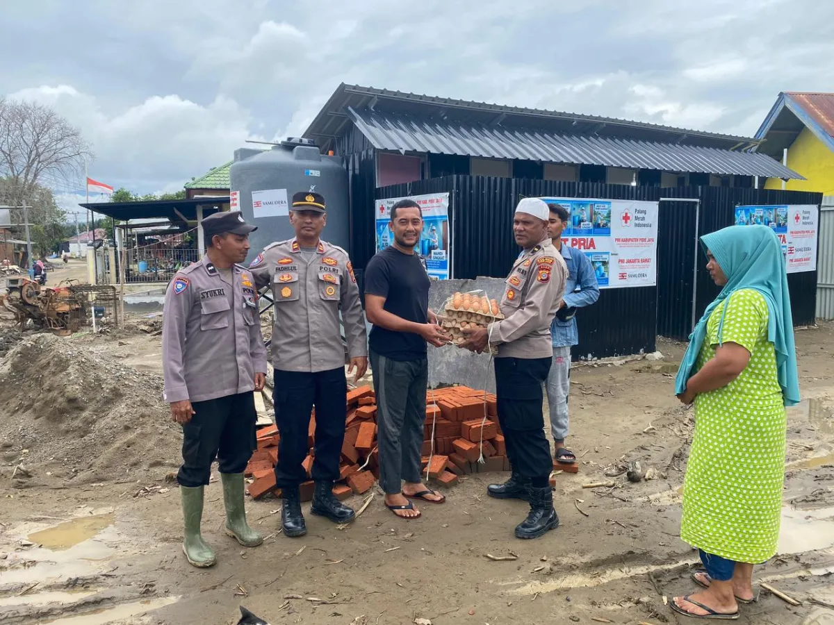 Polri Pastikan Distribusi Bantuan Bencana di Pidie Jaya Tepat Sasaran