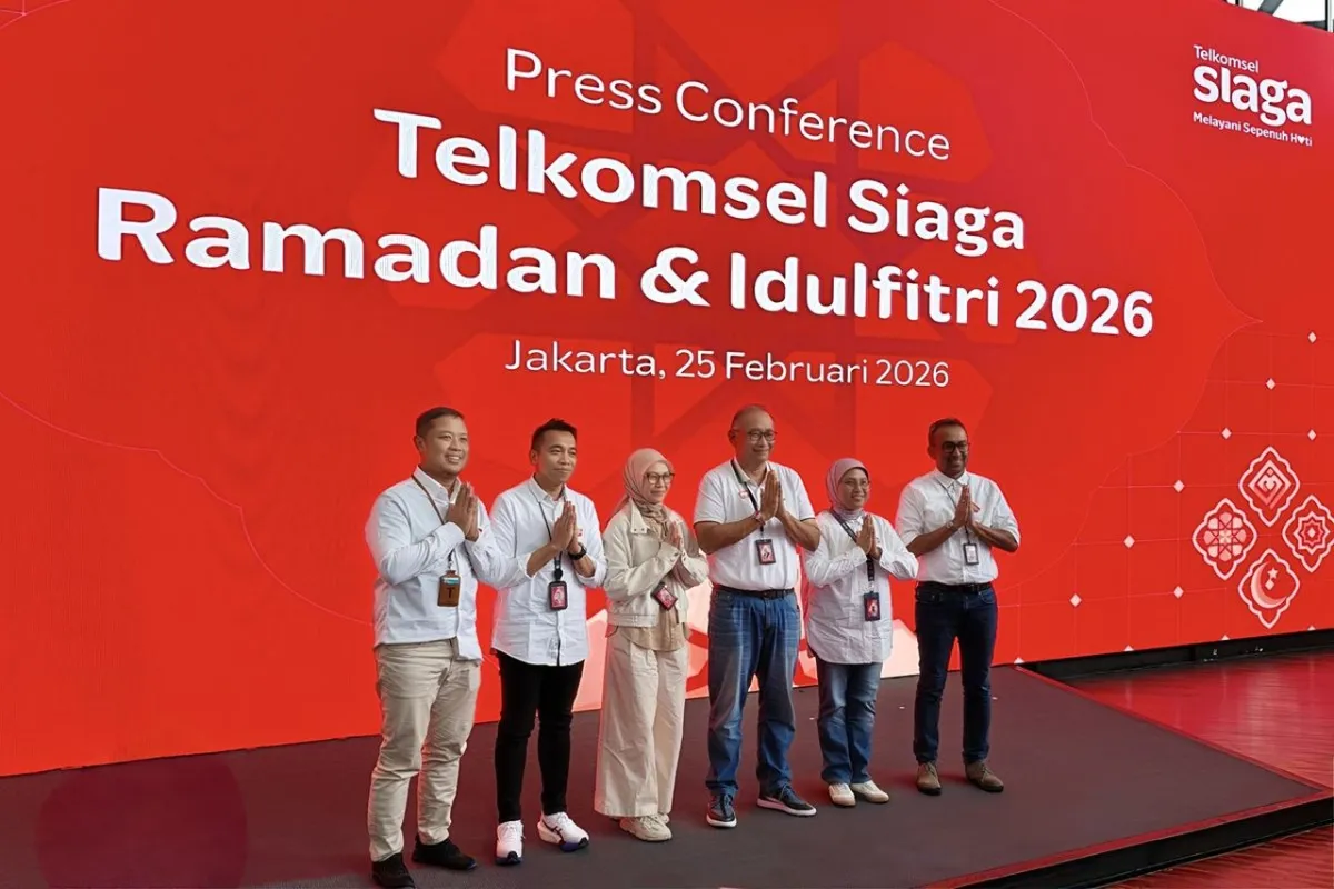 Prediksi Puncak Trafik Internet Telkomsel pada Lebaran 2026 Capai 70,85 Petabyte