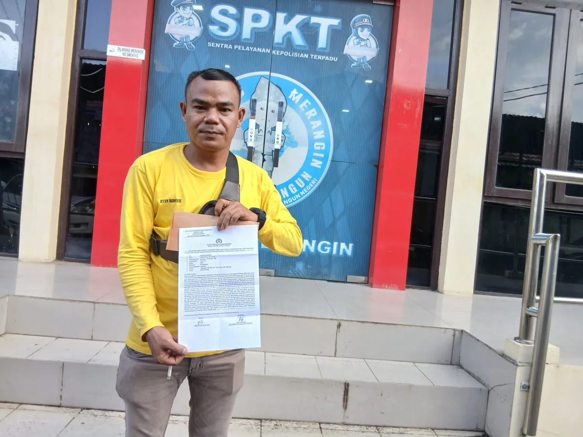 Wartawan Ryan Hidayat Laporkan Dugaan Pengancaman oleh Pelaku PETI