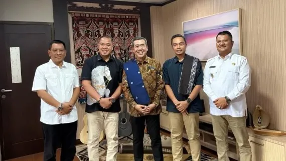 Wabup Batu Bara dan Asahan Bahas Pemugaran Istana Niat Lima Laras di Kementerian Kebudayaan
