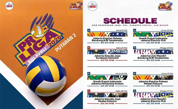 Proliga 2026: Seri Bogor Siap Gelar Minggu ke 8 Mulai 26 Februari