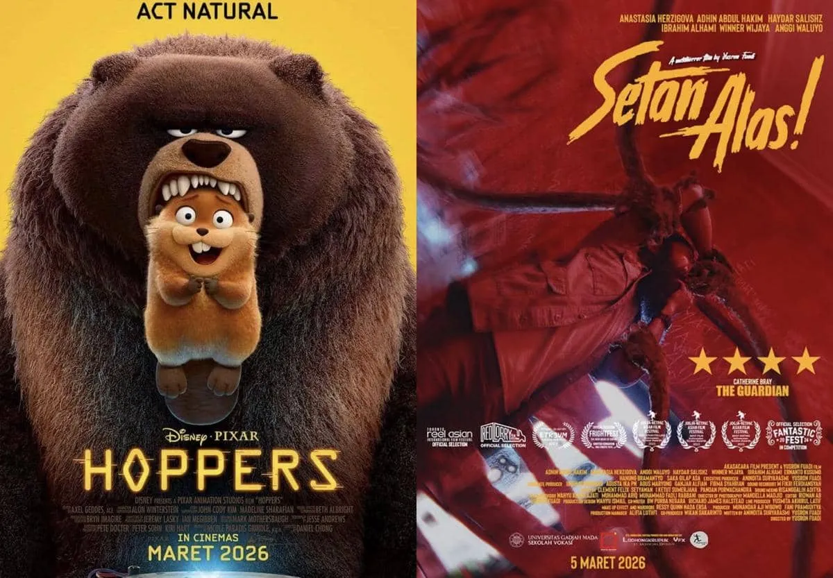 Film-Film Seru Tayang di Bioskop Indonesia 2-8 Maret 2026