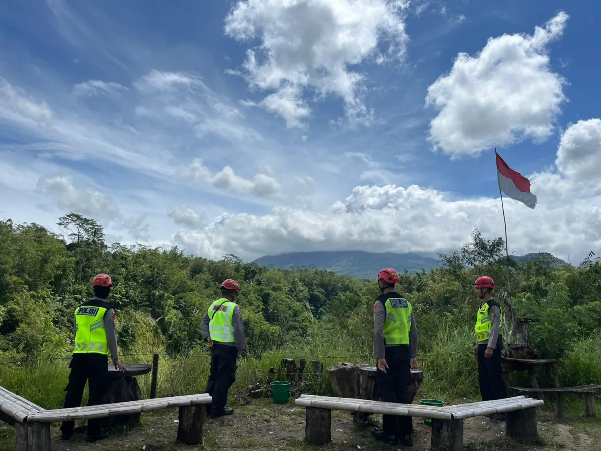 Polda DIY Intensifkan Pengawasan di Kawasan Rawan Bencana Gunung Merapi