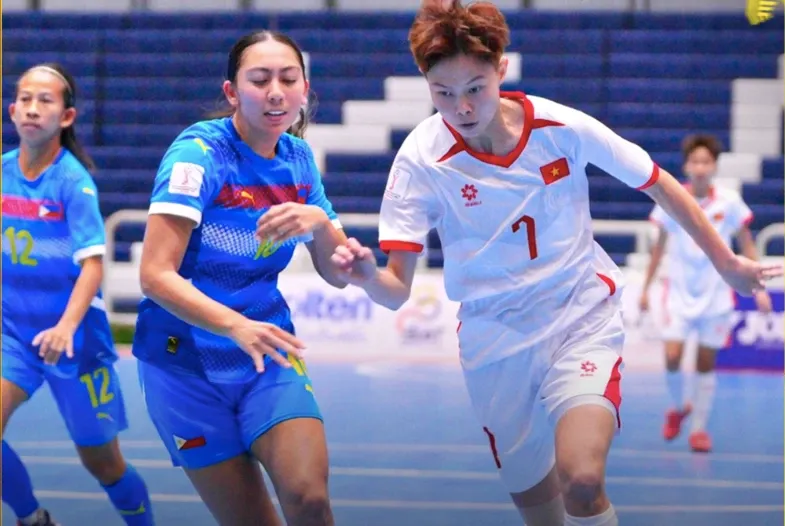 Vietnam Raih Kemenangan atas Filipina, Amankan Posisi di Kejuaraan Futsal Wanita Asia Tenggara