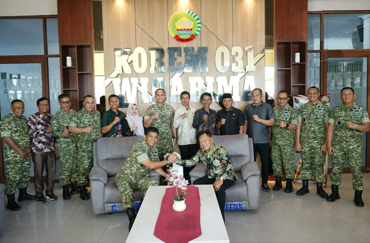 Sinergi Pemkab Meranti dan TNI Tingkatkan Pertahanan dan Pembangunan Daerah
