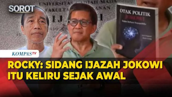 Rocky Gerung: Persidangan Ijazah Jokowi Menyimpang dari Tradisi Ilmiah