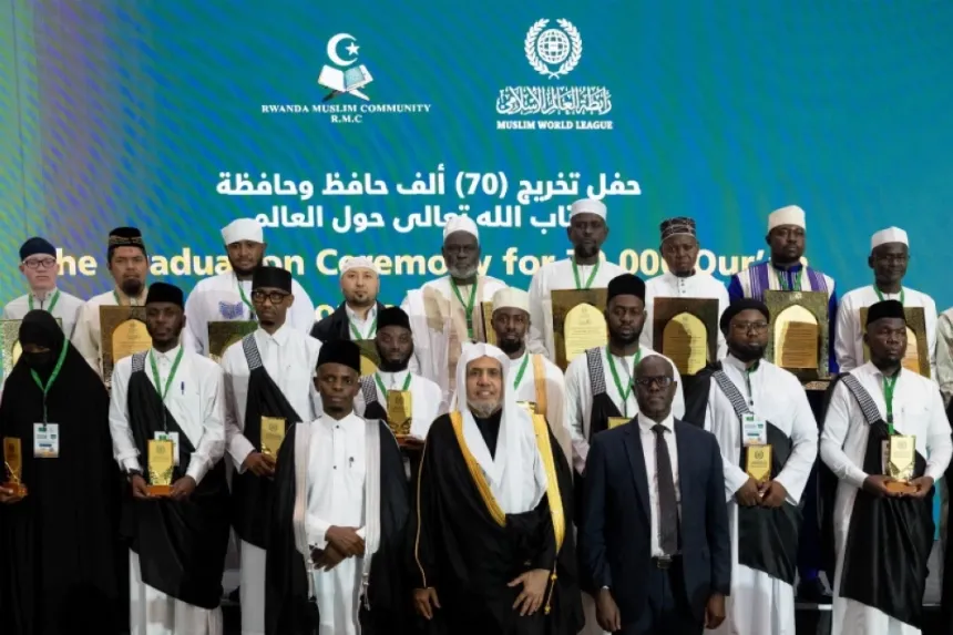 70.000 Penghafal Al-Quran Diwisuda di Kigali, Rwanda
