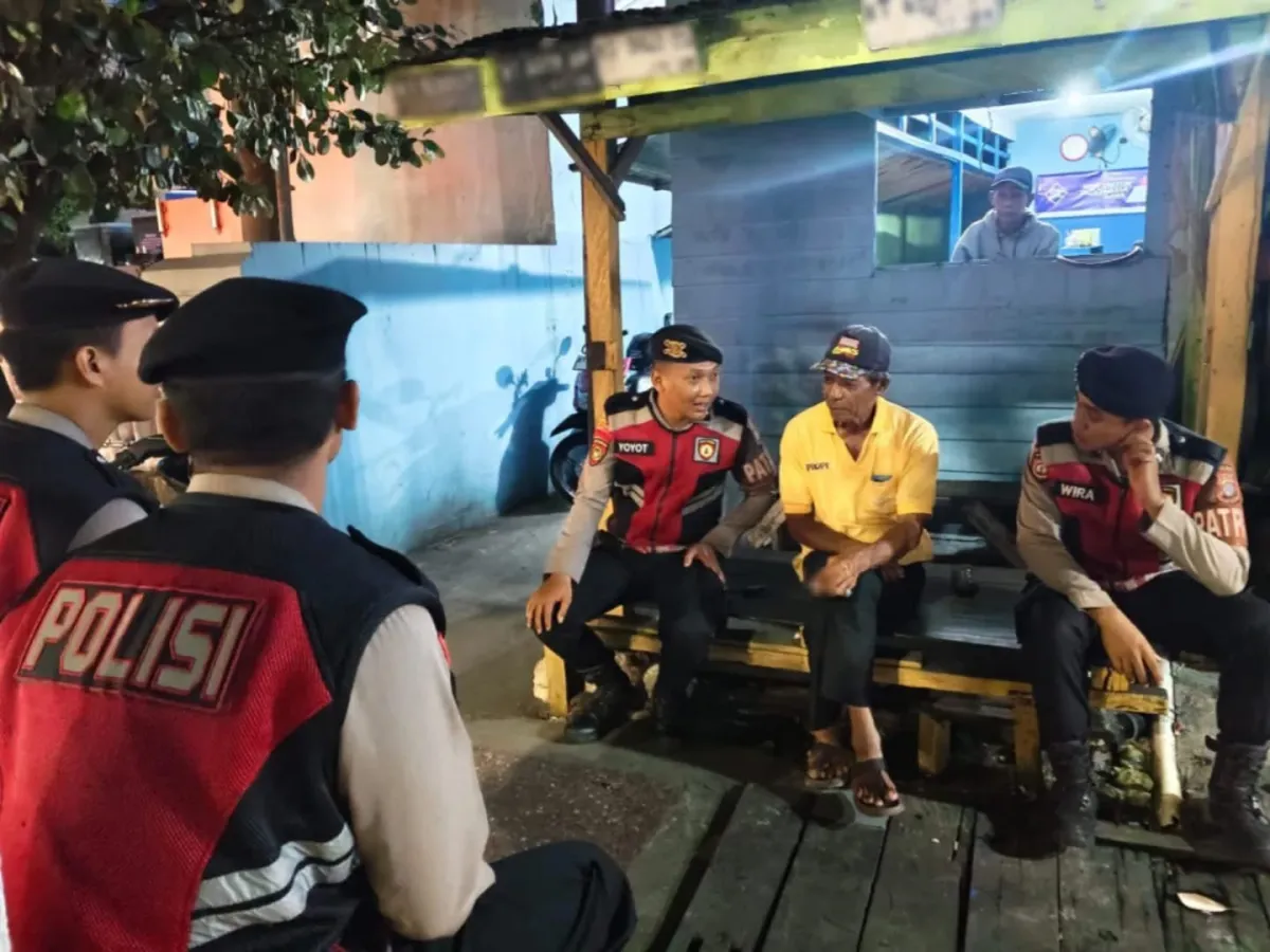 Ditsamapta Polda Kaltim Intensifkan Patroli Dialogis untuk Keamanan Lingkungan