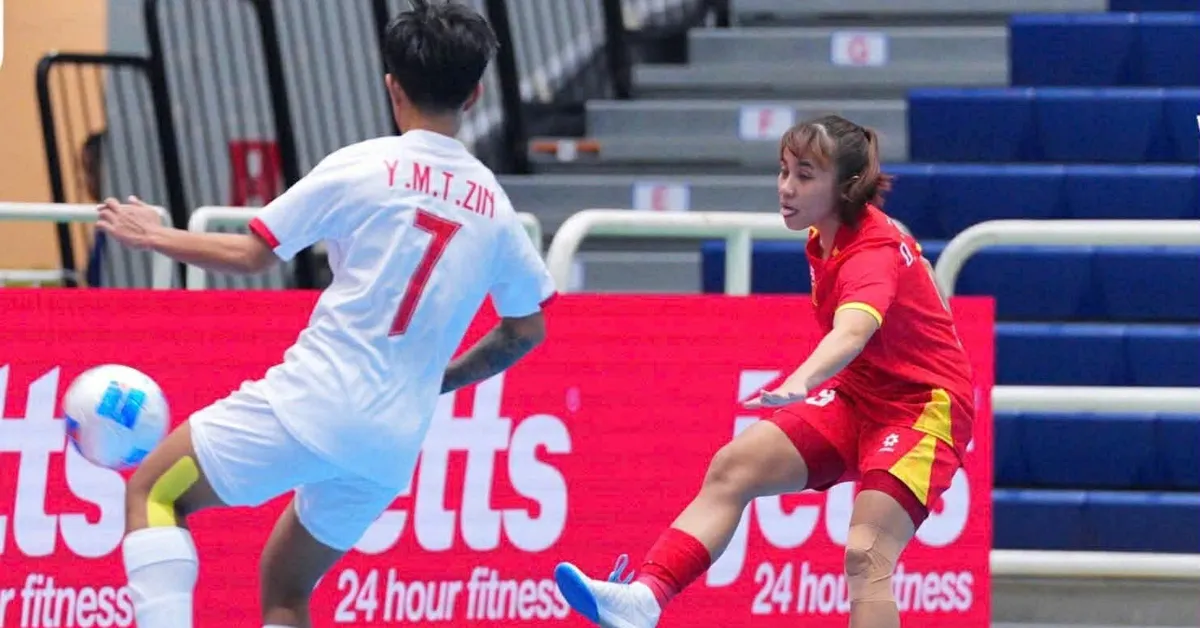 Vietnam Melaju ke Semifinal Setelah Menang Dramatis atas Myanmar di Futsal Putri