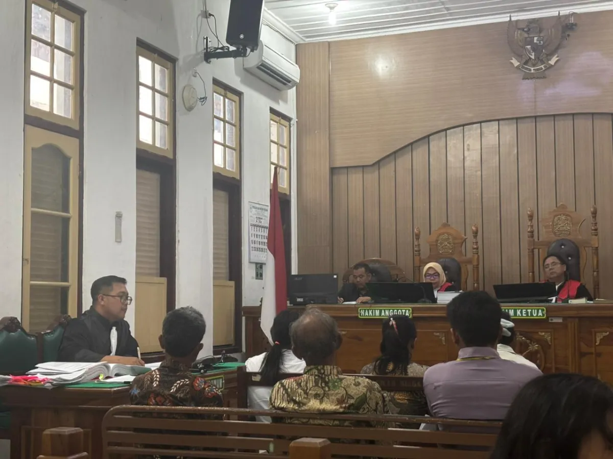Sidang Dugaan Korupsi Dana Desa Meranti Barat, Upah Tukang Tak Dibayar