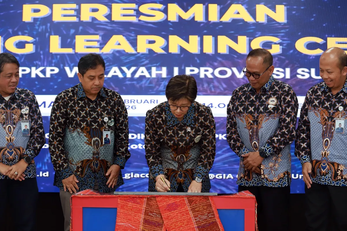 Peresmian Gedung Learning Center BPKP Wilayah I di Sumatera Utara