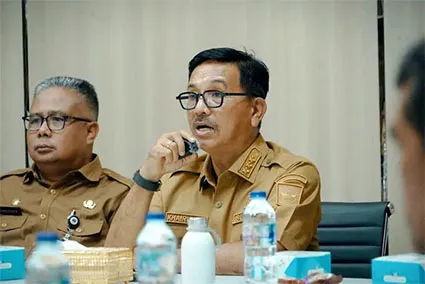 Evaluasi Program Solok Selatan Satu Data Melibatkan 254 Wali Jorong Secara Daring