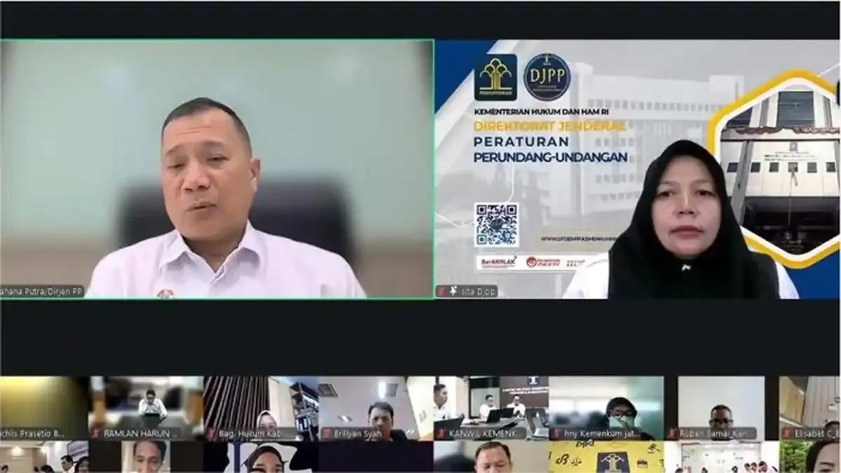 Kanwil Kemenkum Jabar Ikuti Forum Ketentuan Pidana dalam Perda