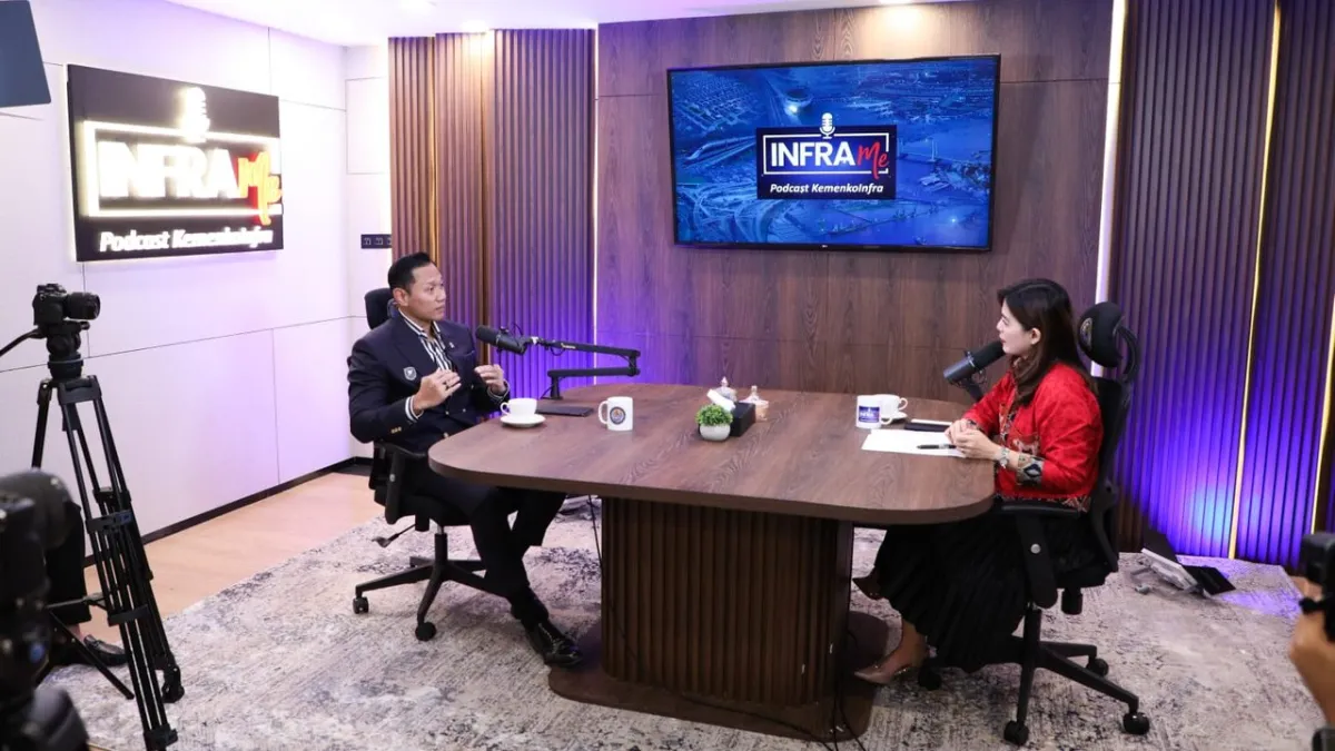Menko AHY Luncurkan Podcast InfraMe untuk Dorong Komunikasi Pembangunan Infrastruktur