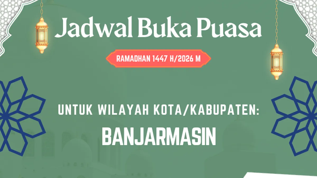 Jadwal Buka Puasa Banjarmasin 21 Februari 2026