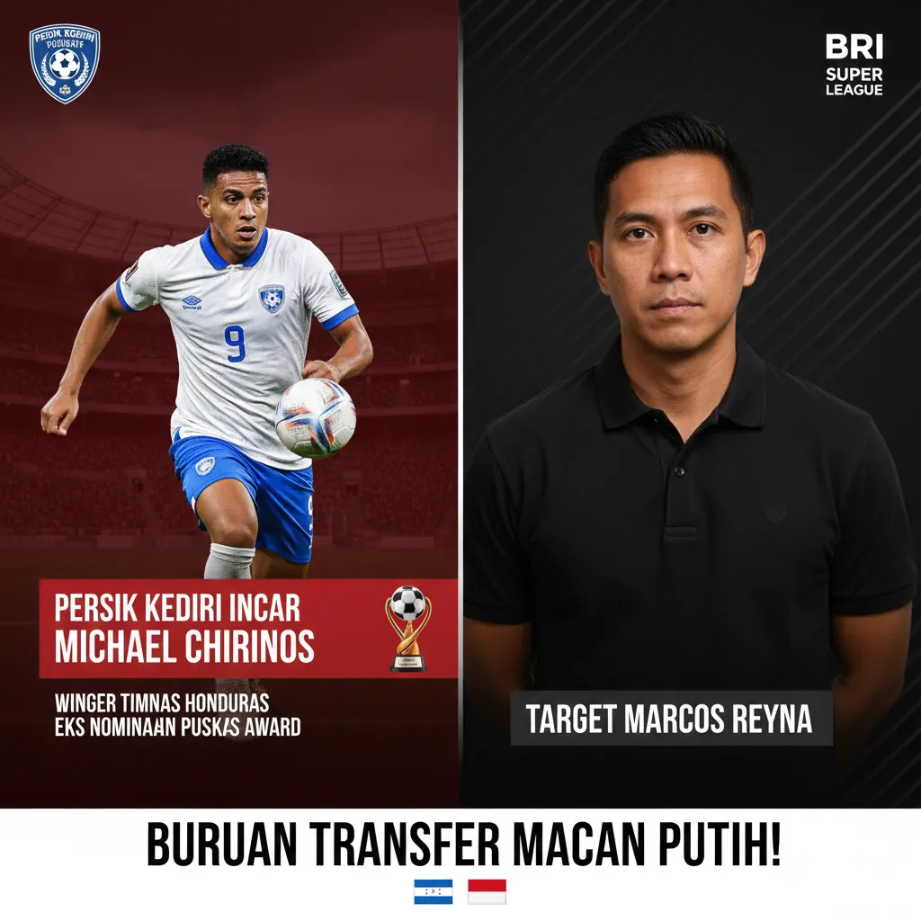 Persik Kediri Targetkan Michael Chirinos Jelang Bursa Transfer