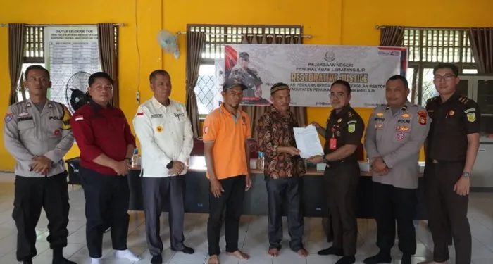 Kejari PALI Hentikan Penuntutan Kasus Pencurian Melalui Restorative Justice