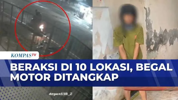 Pelaku Begal Motor di Makassar Ditangkap Setelah 10 Kali Beraksi