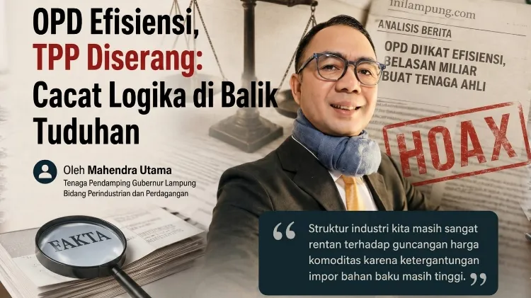 Mahendra Utama Sebut Tuduhan Honor TPP Hoaks, Tantang Media untuk Buktikan