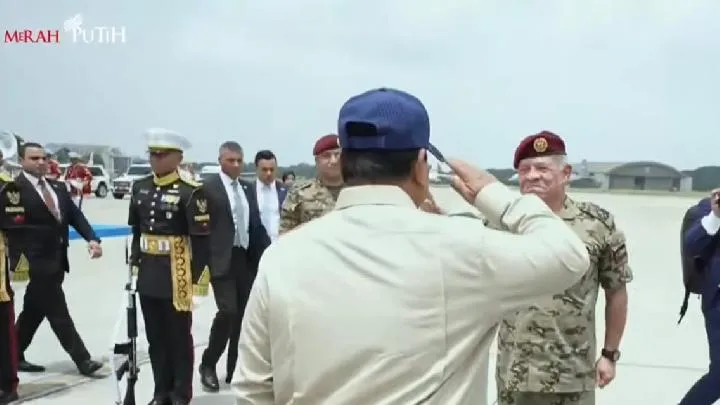 Prabowo dan Raja Yordania Bahas Upaya Perdamaian untuk Palestina