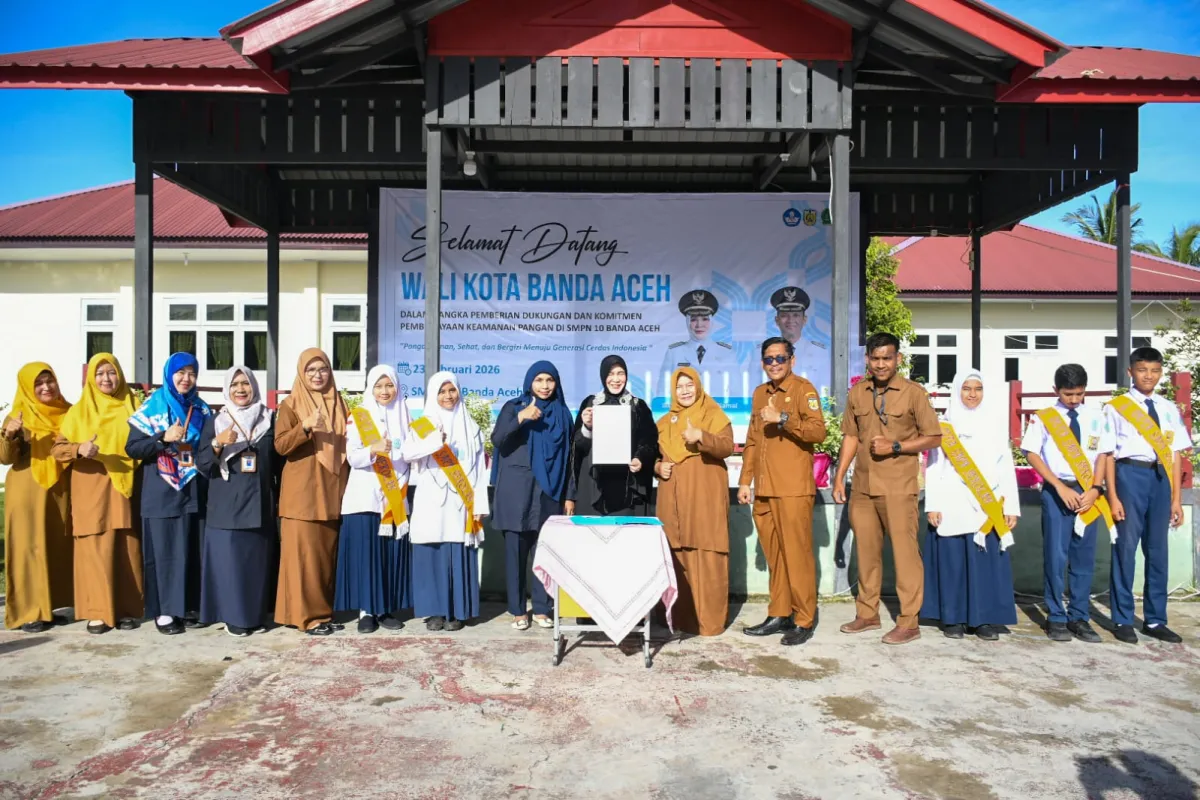 Illiza Dorong Pembudayaan Keamanan Pangan di SMPN 10 Banda Aceh
