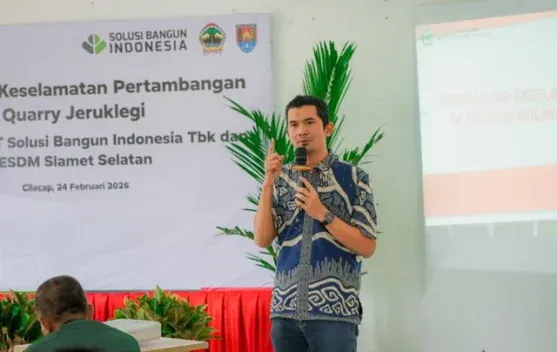 PT Solusi Bangun Indonesia Gelar Sosialisasi Keselamatan Tambang di Cilacap