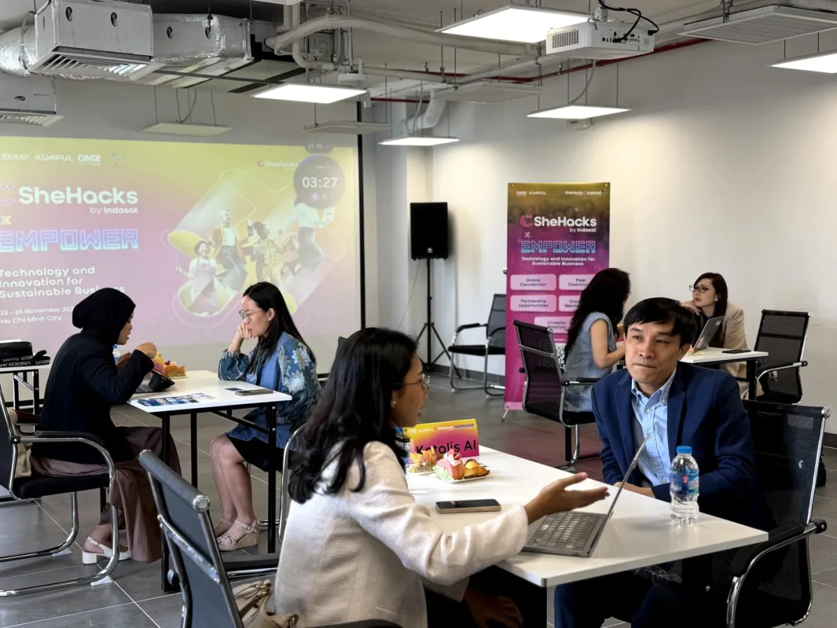 SheHacks Indosat Buka Peluang Startup Perempuan Indonesia di Pasar Vietnam