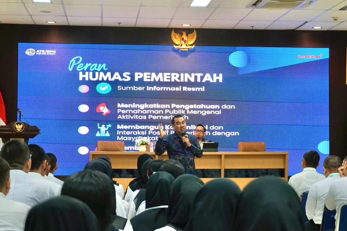 ASN ATR/BPN Didorong Aktif Sampaikan Informasi untuk Tingkatkan Kepercayaan Publik