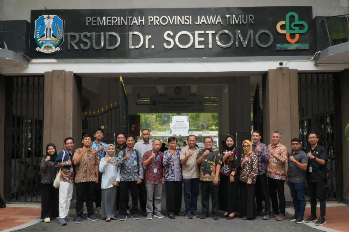 DTI ITS dan RSUD Dr. Soetomo Perkuat Kolaborasi di Bidang Teknologi Informasi