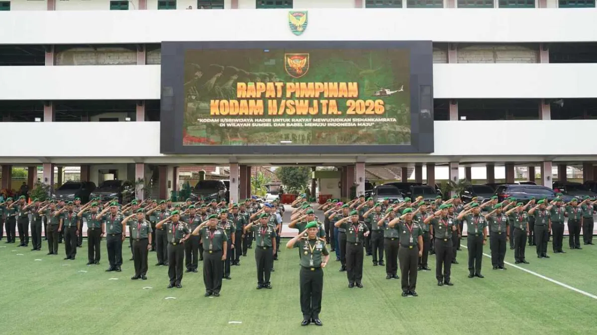 Pangdam II/Sriwijaya: Sinergi TNI dan Rakyat Kunci Pertahanan Negara