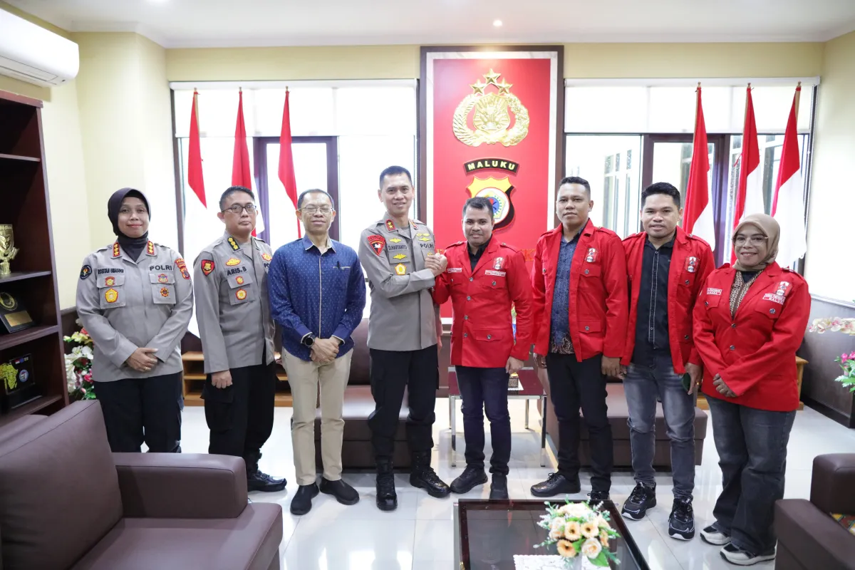 Kapolda Maluku Dialog dengan GMNI Bahas Keamanan dan Proyek Blok Masela
