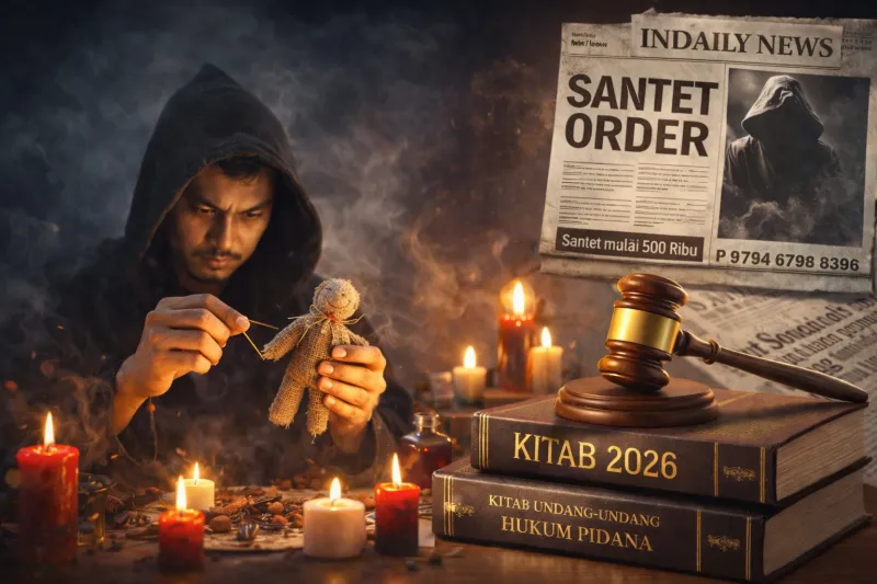 Praktik Santet Kini Diatur dalam KUHP Baru 2026