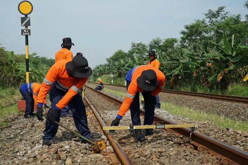 KAI Daop 4 Semarang Siapkan Prasarana Kereta Api Jelang Mudik 2026