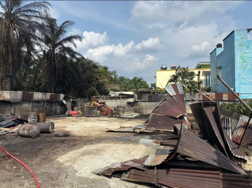 Penyelidikan Dimulai Setelah Kebakaran Gudang BBM di Pekanbaru