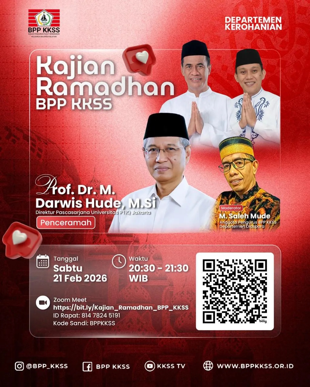 KKSS Gelar Kajian, Buka Puasa Bersama, dan Santunan Sosial di Ramadhan