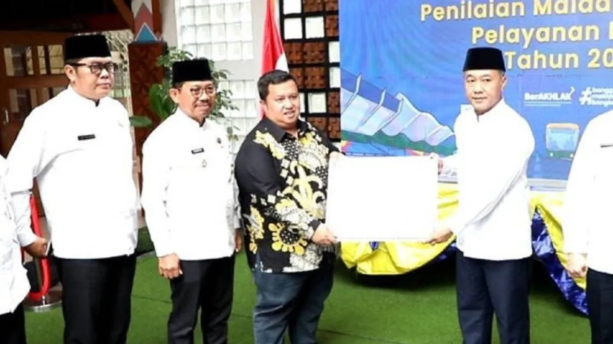 Disdik Tangerang Raih Penghargaan Tertinggi dalam Pelayanan Publik