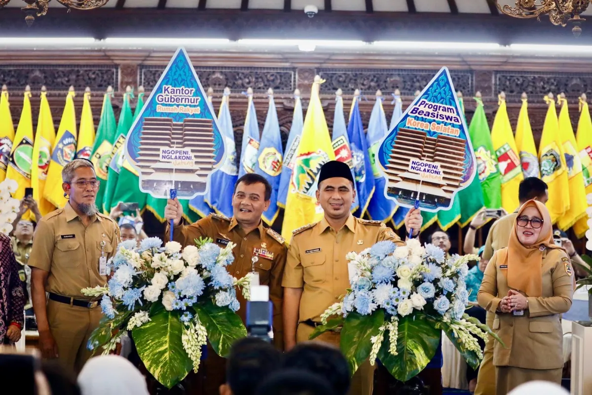 Satu Tahun Kepemimpinan Luthfi-Yasin: Ekonomi Jateng Tumbuh dan Kemiskinan Menurun