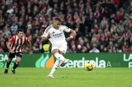 Mbappe Cedera, Real Madrid Tanpa Penyerang Utama Melawan Benfica