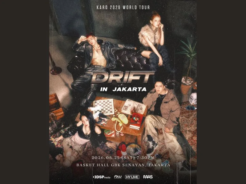 KARD Gelar Konser DRIFT 2026 di Jakarta pada 27 Juni