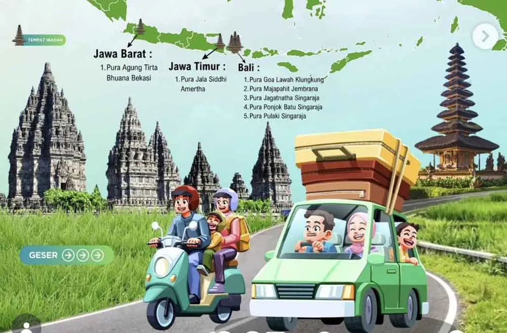 Bimas Hindu Siapkan Tujuh Pura sebagai Tempat Istirahat Pemudik selama Lebaran 2026