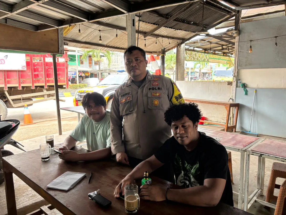Polsek Sangatta Utara Gelar Patroli Dialogis Pagi untuk Jaga Kamtibmas