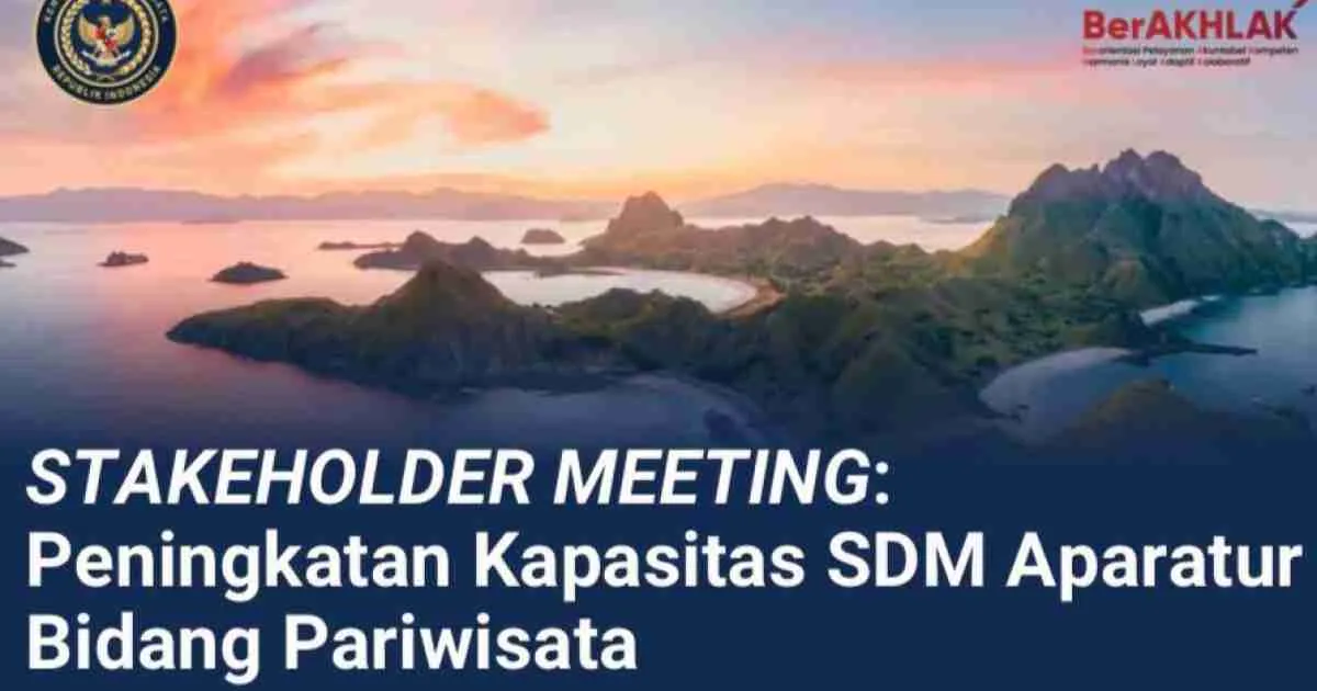 Kemenpar Adakan Pertemuan Pemangku Kepentingan untuk Tingkatkan SDM Pariwisata