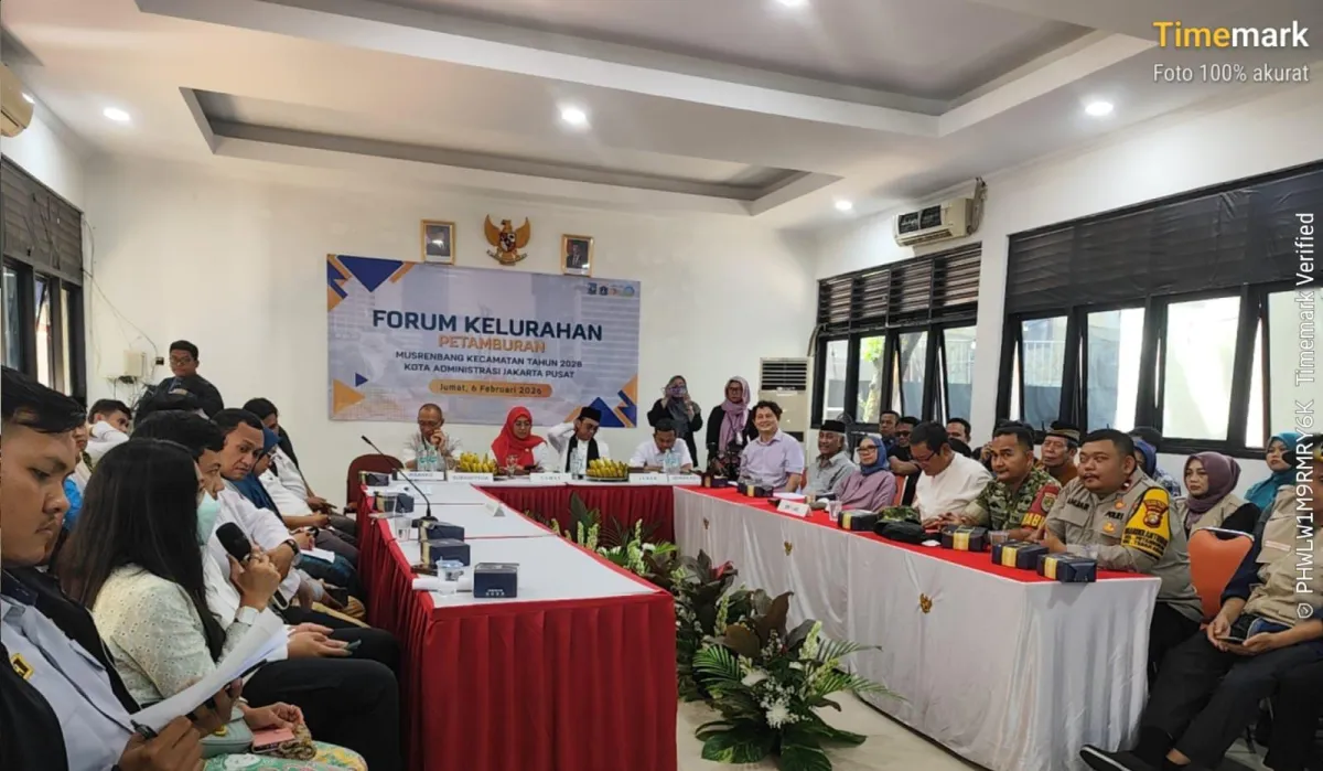 Forum Warga Petamburan Digelar untuk Musrenbang Kecamatan 2026