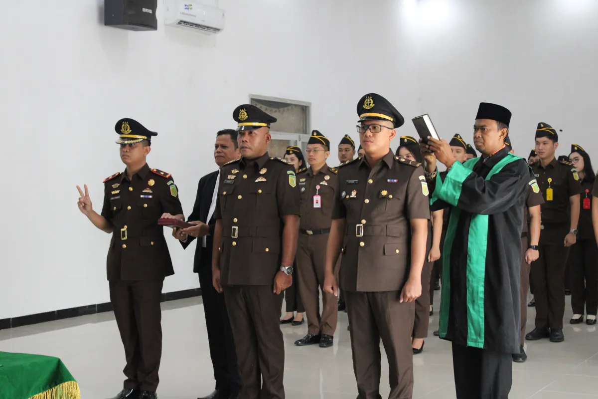 Kejari Nunukan Lantik Pejabat Baru, Tekankan Integritas dan Pelayanan Publik