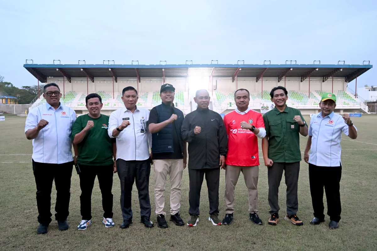 Pembukaan Porwasu 2026, Ratusan Wartawan Sumut Ikuti Piala Gubernur